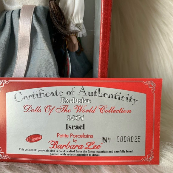 Porcelain Doll~ Limited Edition Petite Porcelains by Barbara Lee.  2001 Israel - Picture 2 of 6